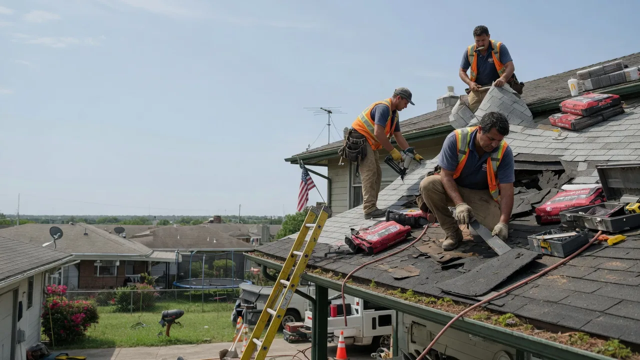 Roof Repair in Lone Wolf, OK near me